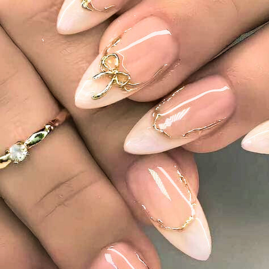 Ombre press on